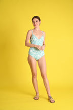 Swim: Jade Swimsuit and Sarong Cover-up
