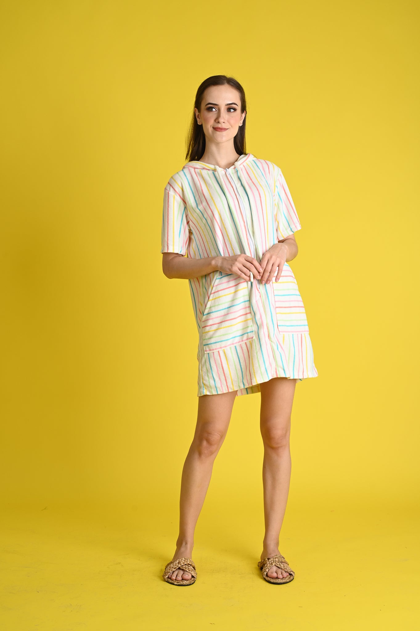 Swim: Parali Towelette Hooded Cover-up