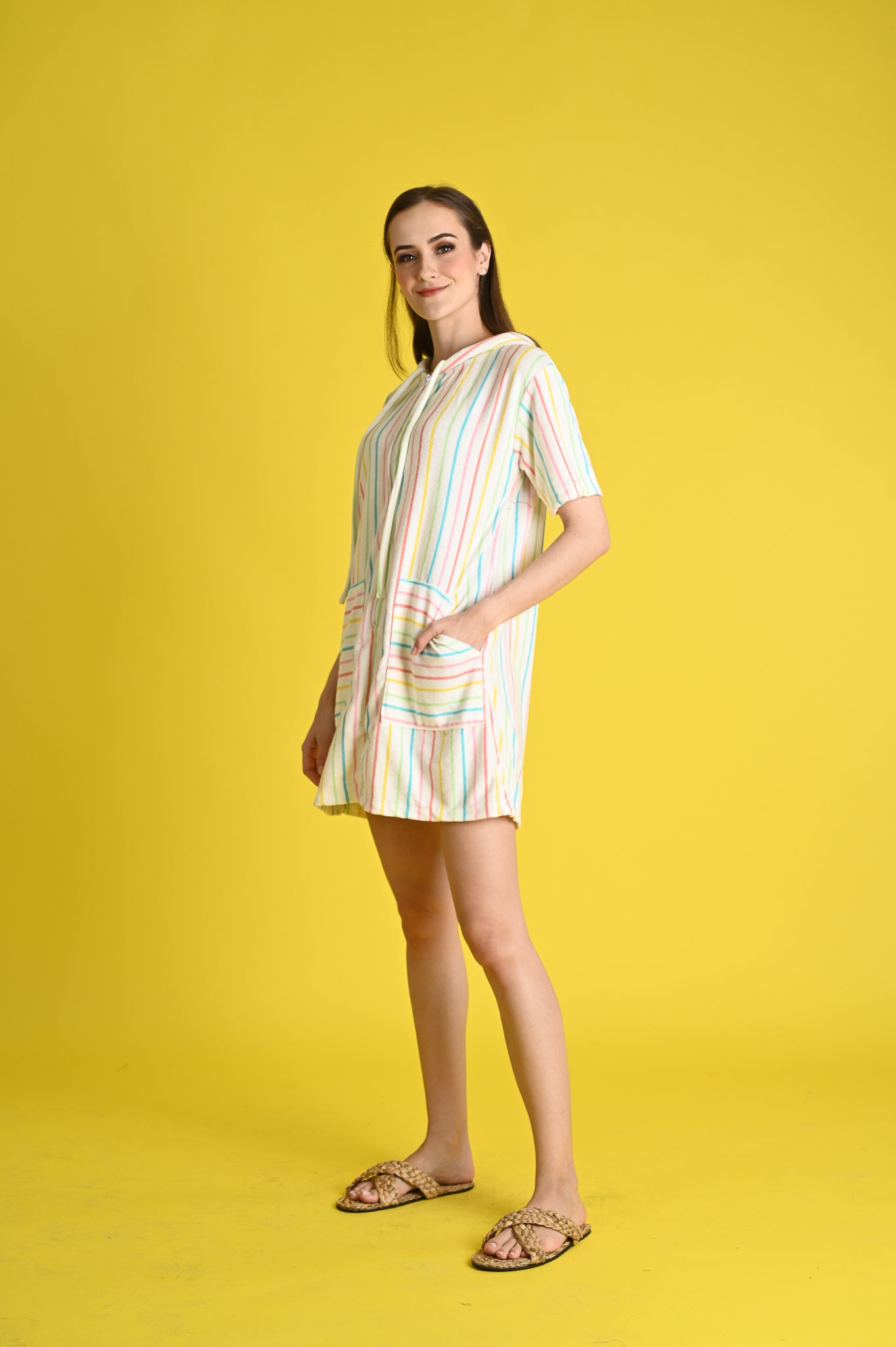 Swim: Parali Towelette Hooded Cover-up