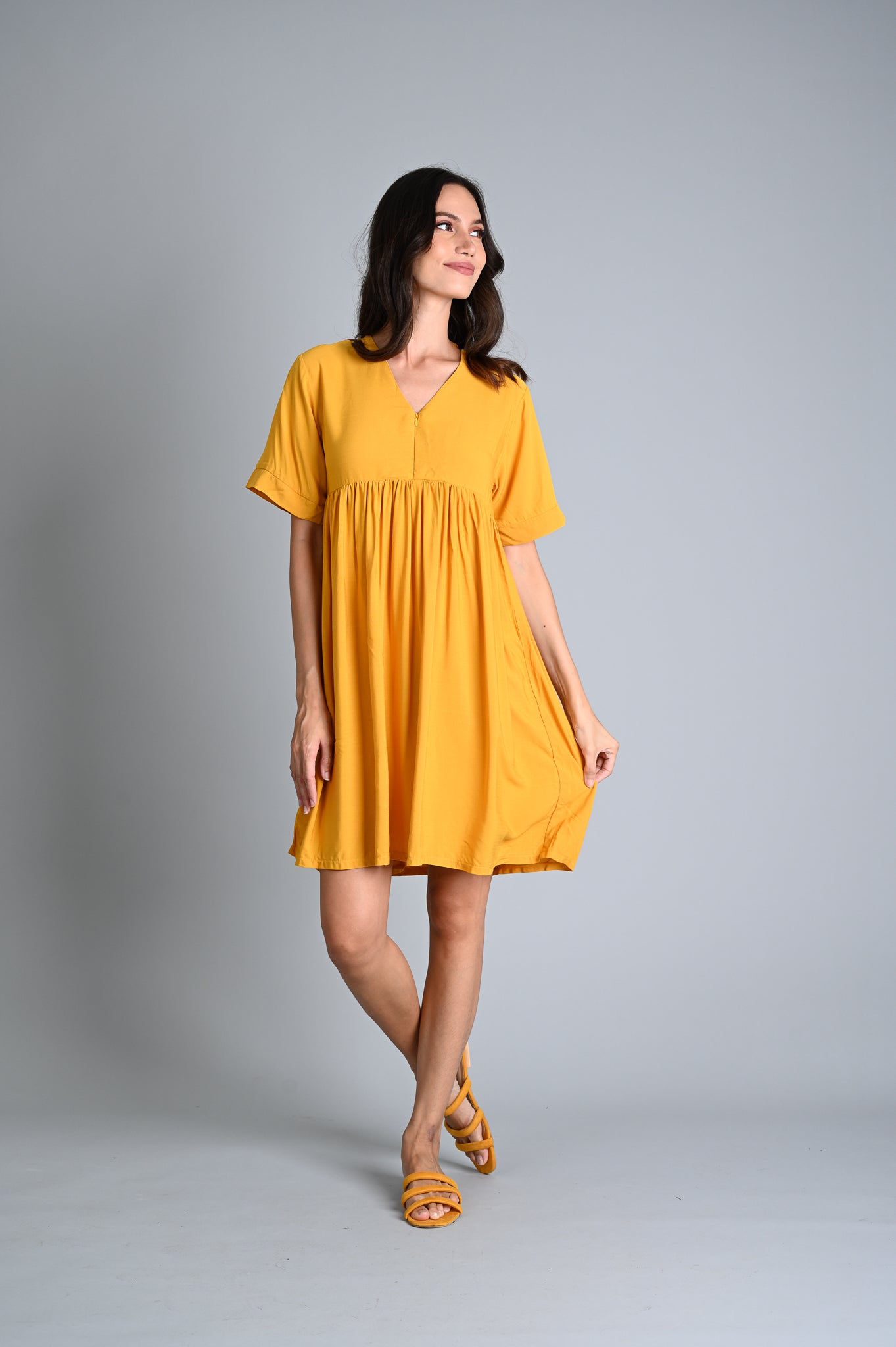 MUM x LQA: Jerica Empire Mini-Dress