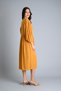 MUM x LQA:     Karen Puffed Sleeve Dress
