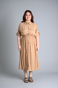 Safari: Avery Maxi Cargo Dress