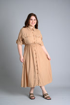 Safari: Avery Maxi Cargo Dress
