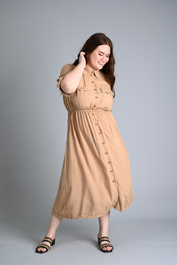 Safari: Avery Maxi Cargo Dress