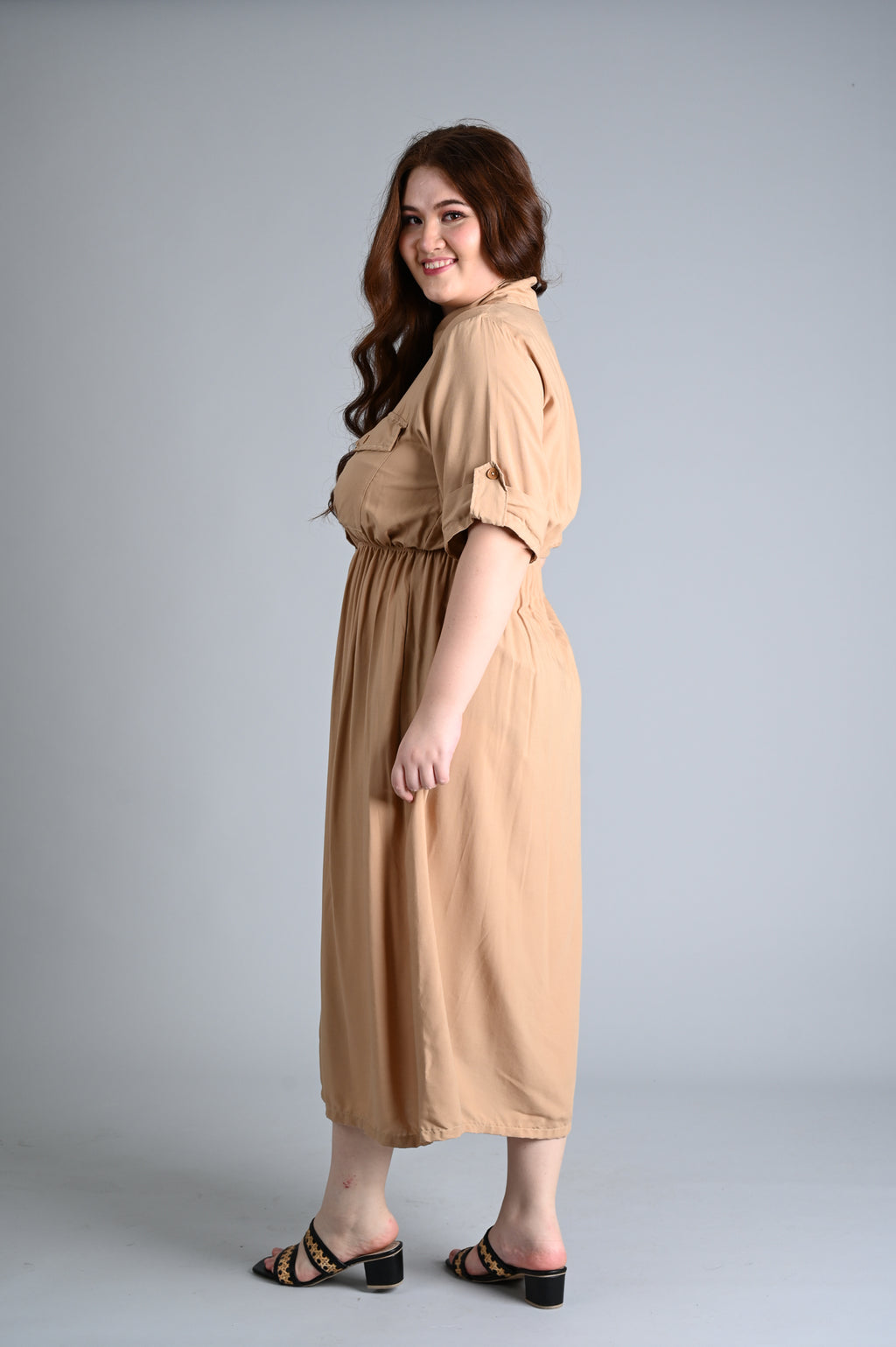 Safari: Avery Maxi Cargo Dress