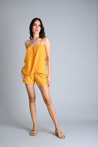MUM x LQA: Rosary Spaghetti Top and Shorts Set