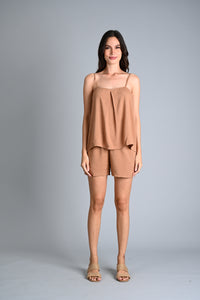 MUM x LQA: Rosary Spaghetti Top and Shorts Set
