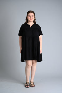 Black: Hemera Mini Dress