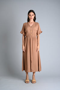 MUM x LQA: Tamera Dress with Cinched Waist