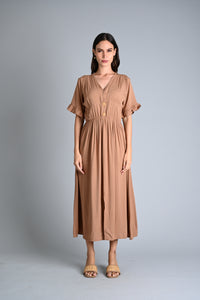 MUM x LQA: Tamera Dress with Cinched Waist
