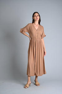 MUM x LQA: Tamera Dress with Cinched Waist