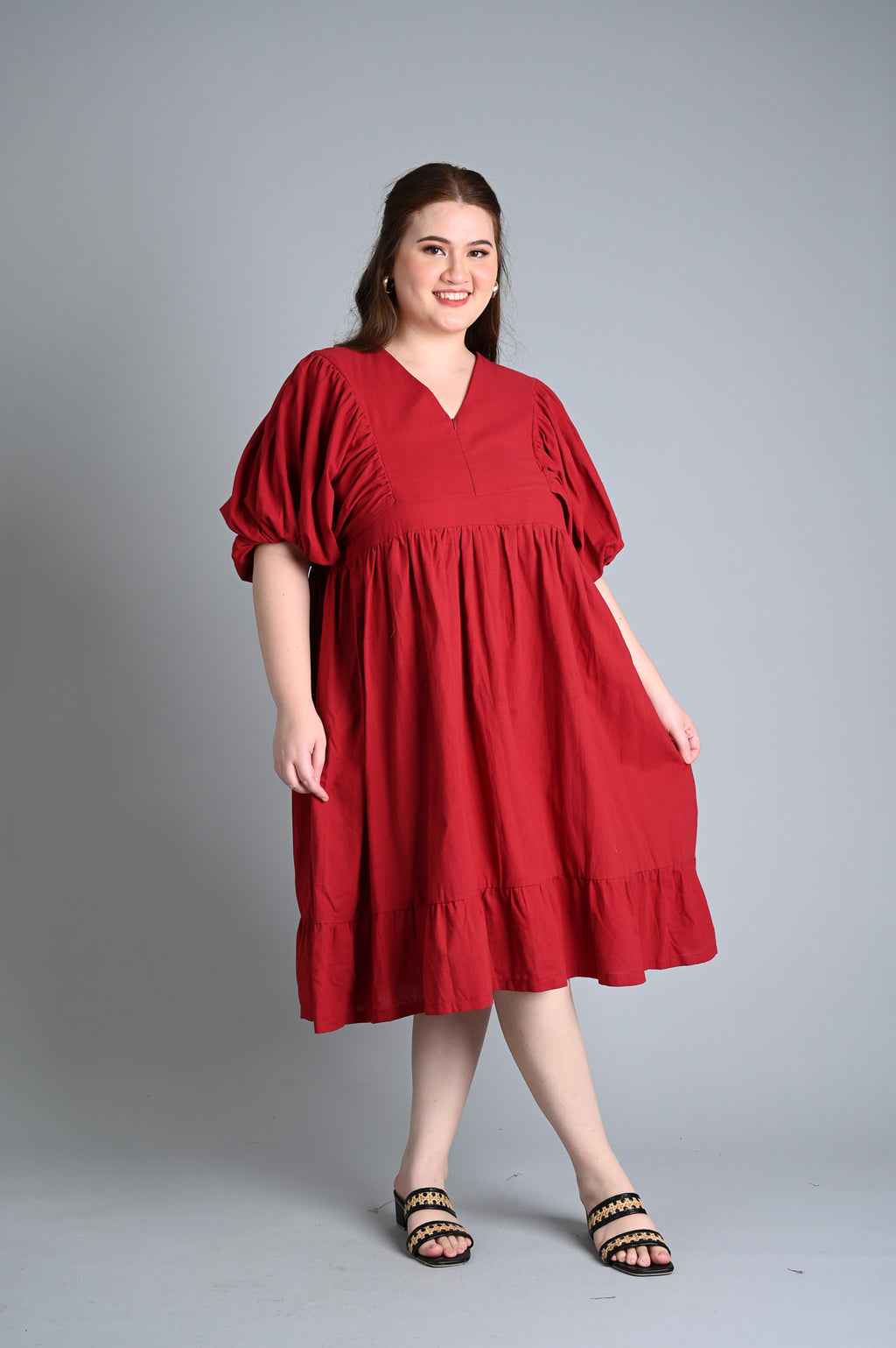 MUM Holidays: Beyonce Puff-sleeved Dress