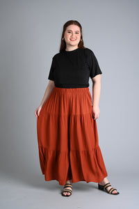Plus-Size Basic Breastfeeding Shirt