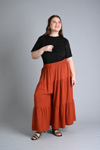 Plus-Size Basic Breastfeeding Shirt