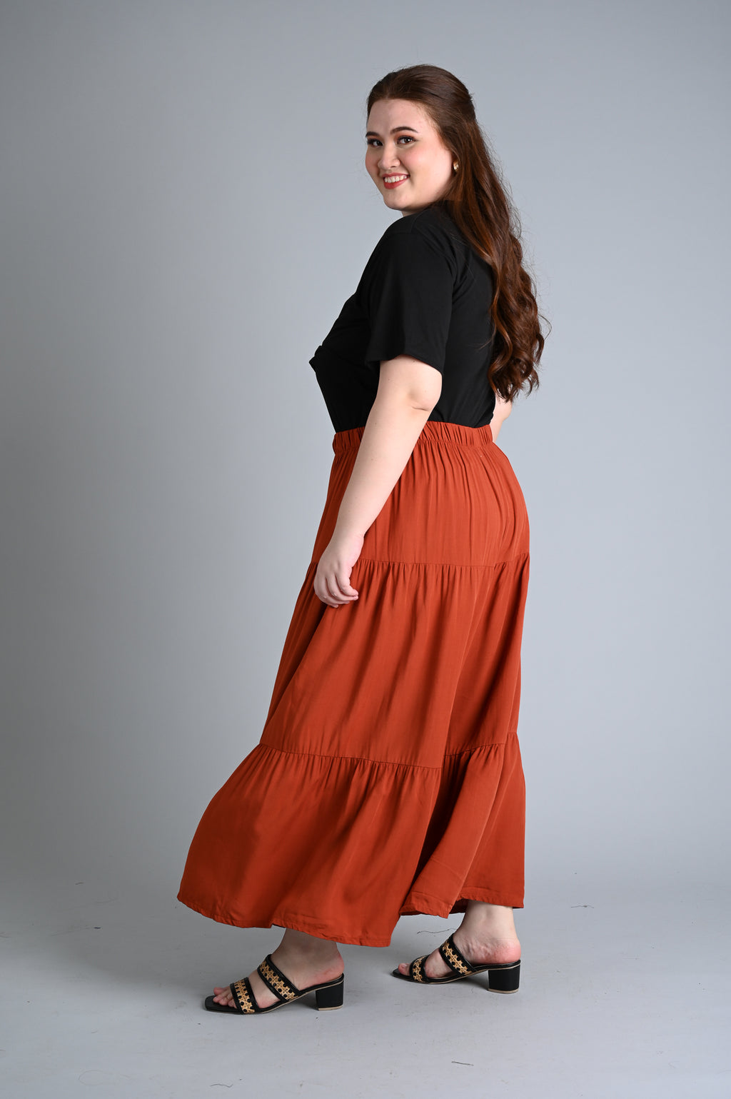 Plus-Size Basic Breastfeeding Shirt