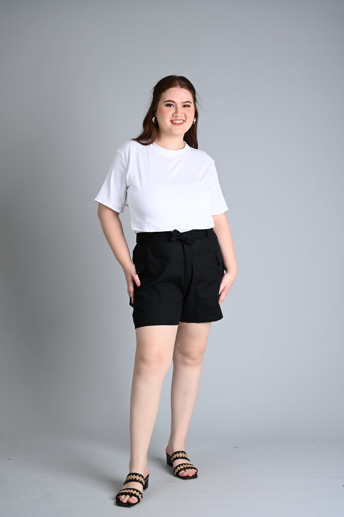 Plus-Size Basic Breastfeeding Shirt
