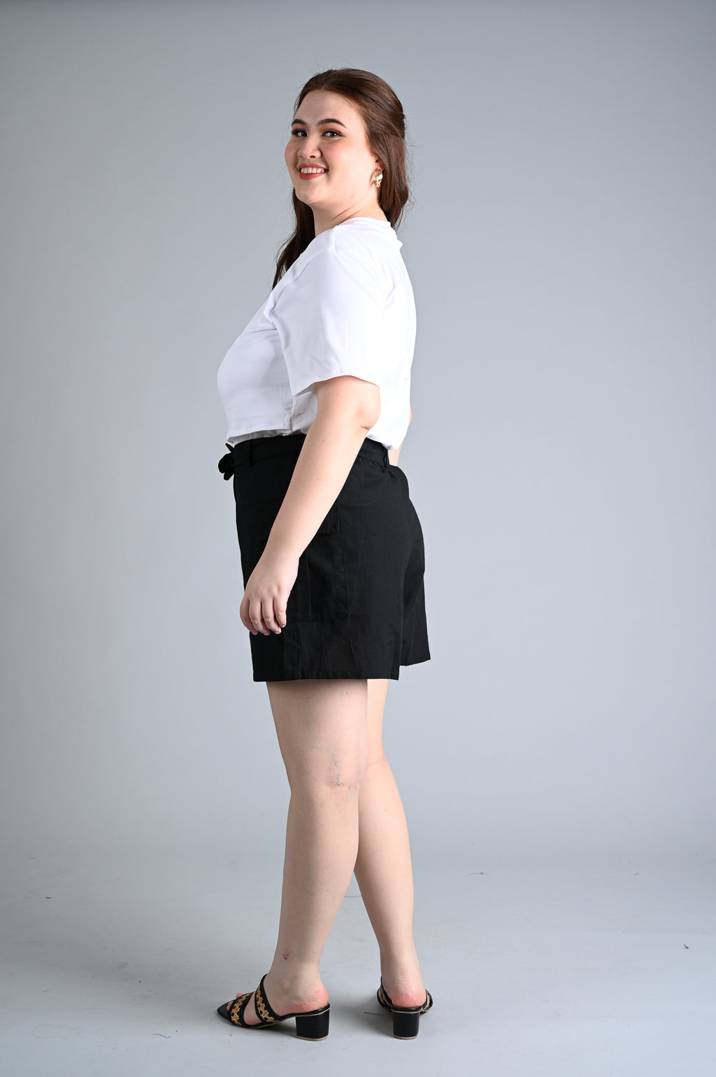 Plus-Size Basic Breastfeeding Shirt