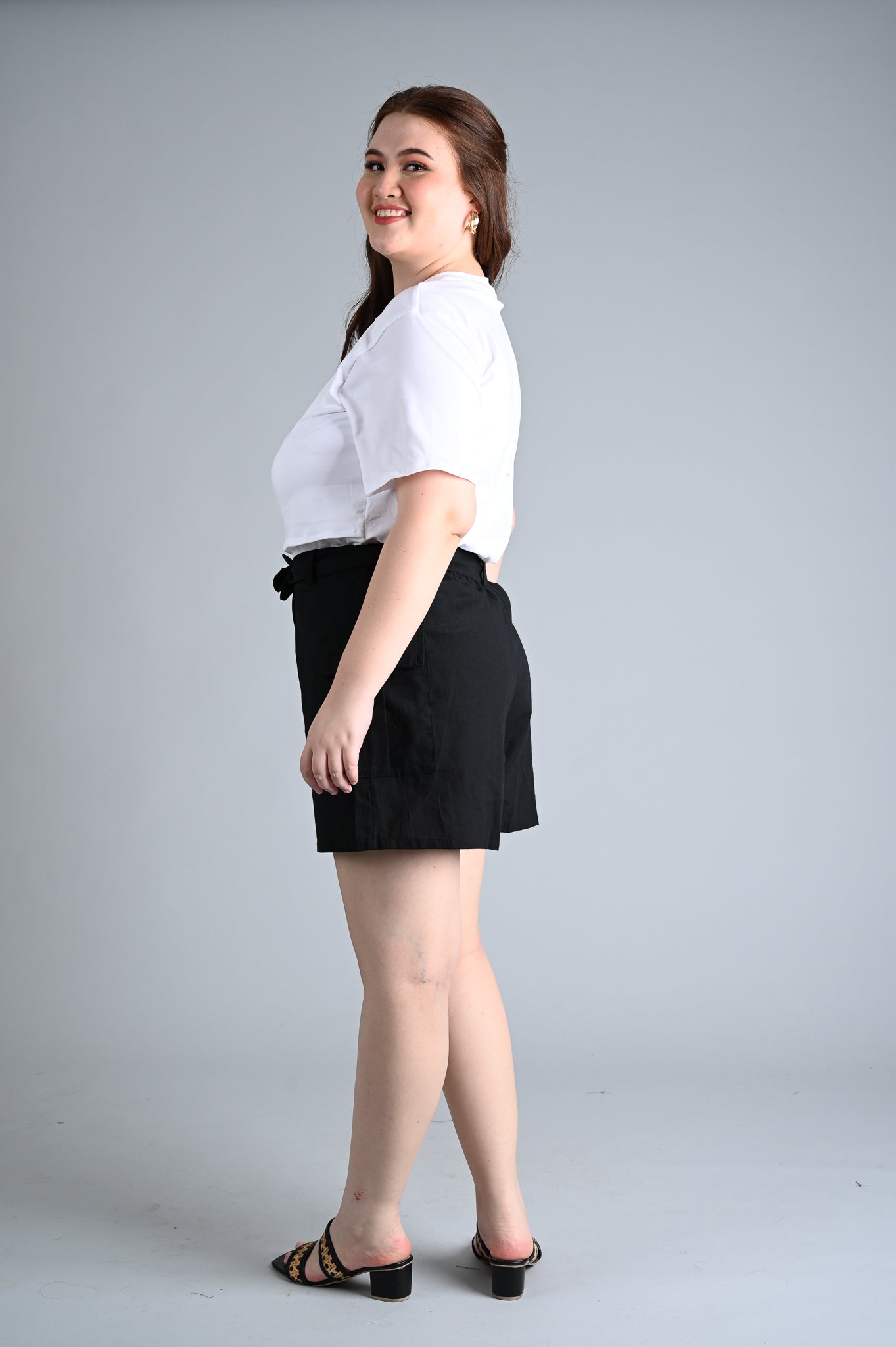 Plus-Size Basic Breastfeeding Shirt