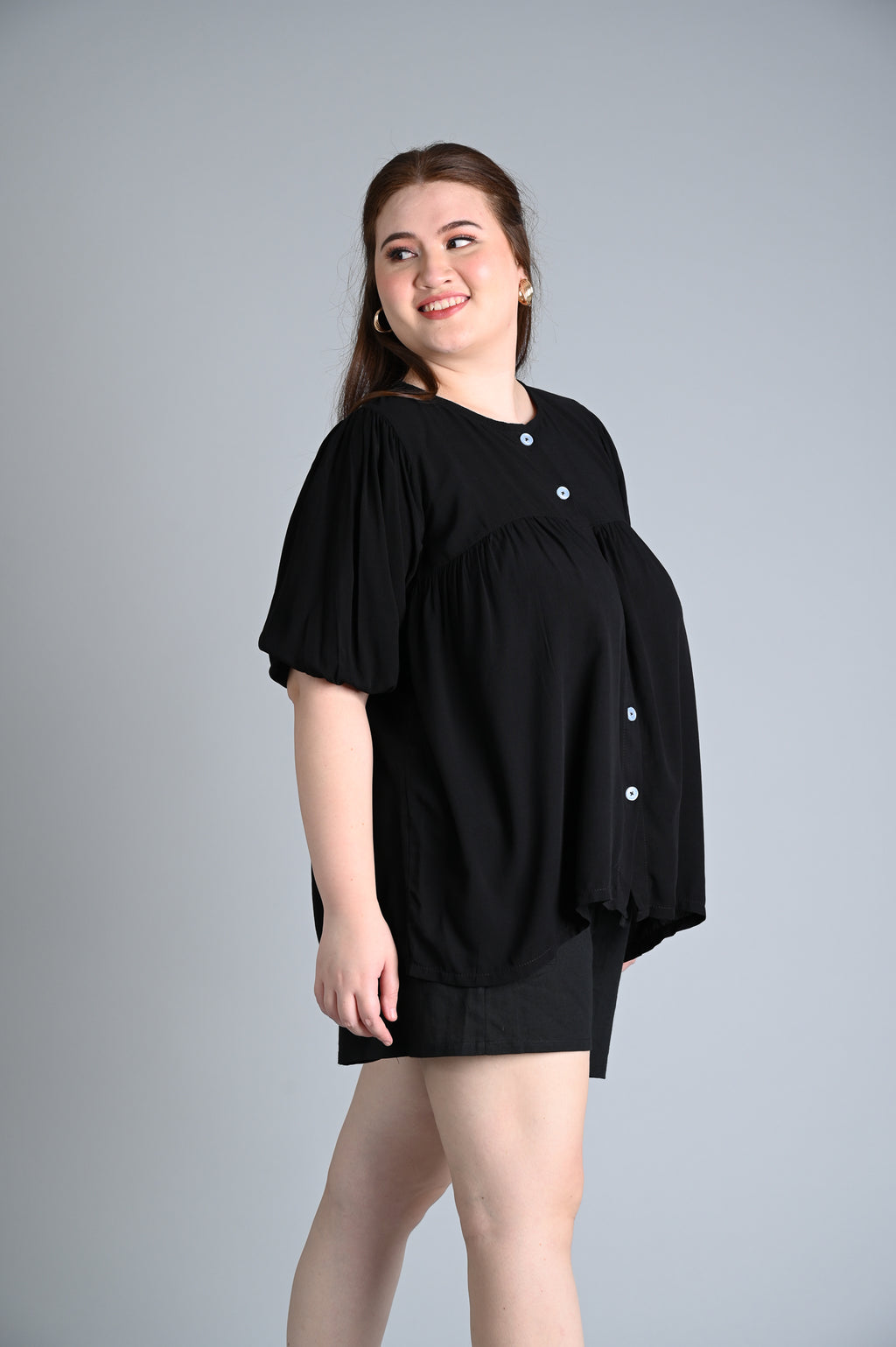 Tops: Ella Buttoned Top