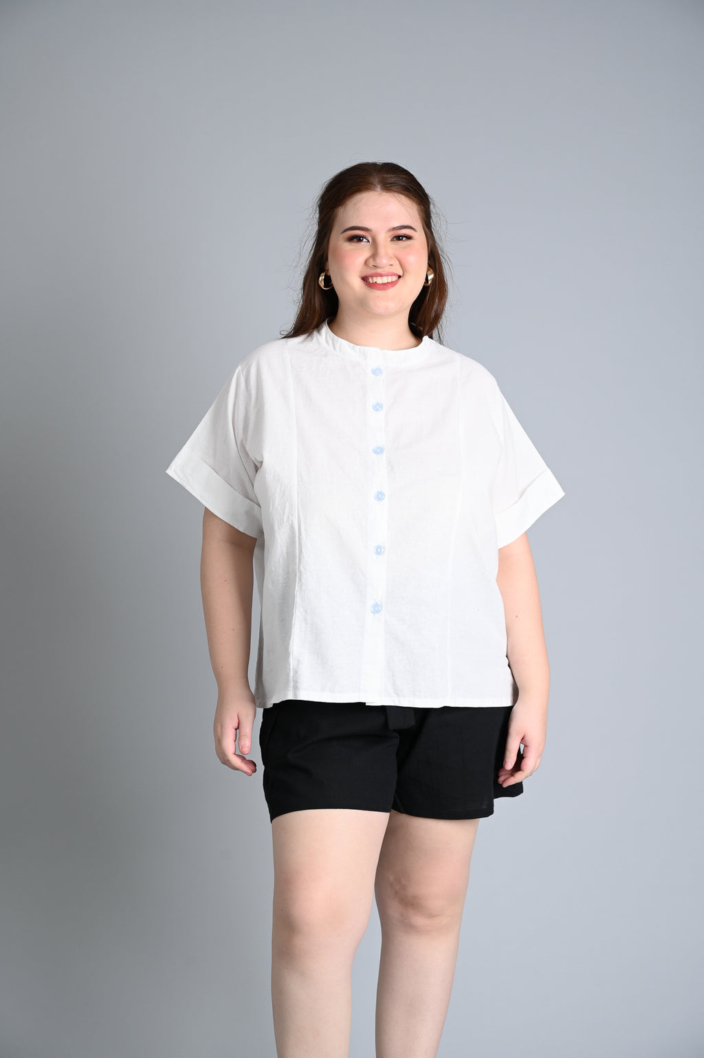 Tops: Evelyn Buttoned Top