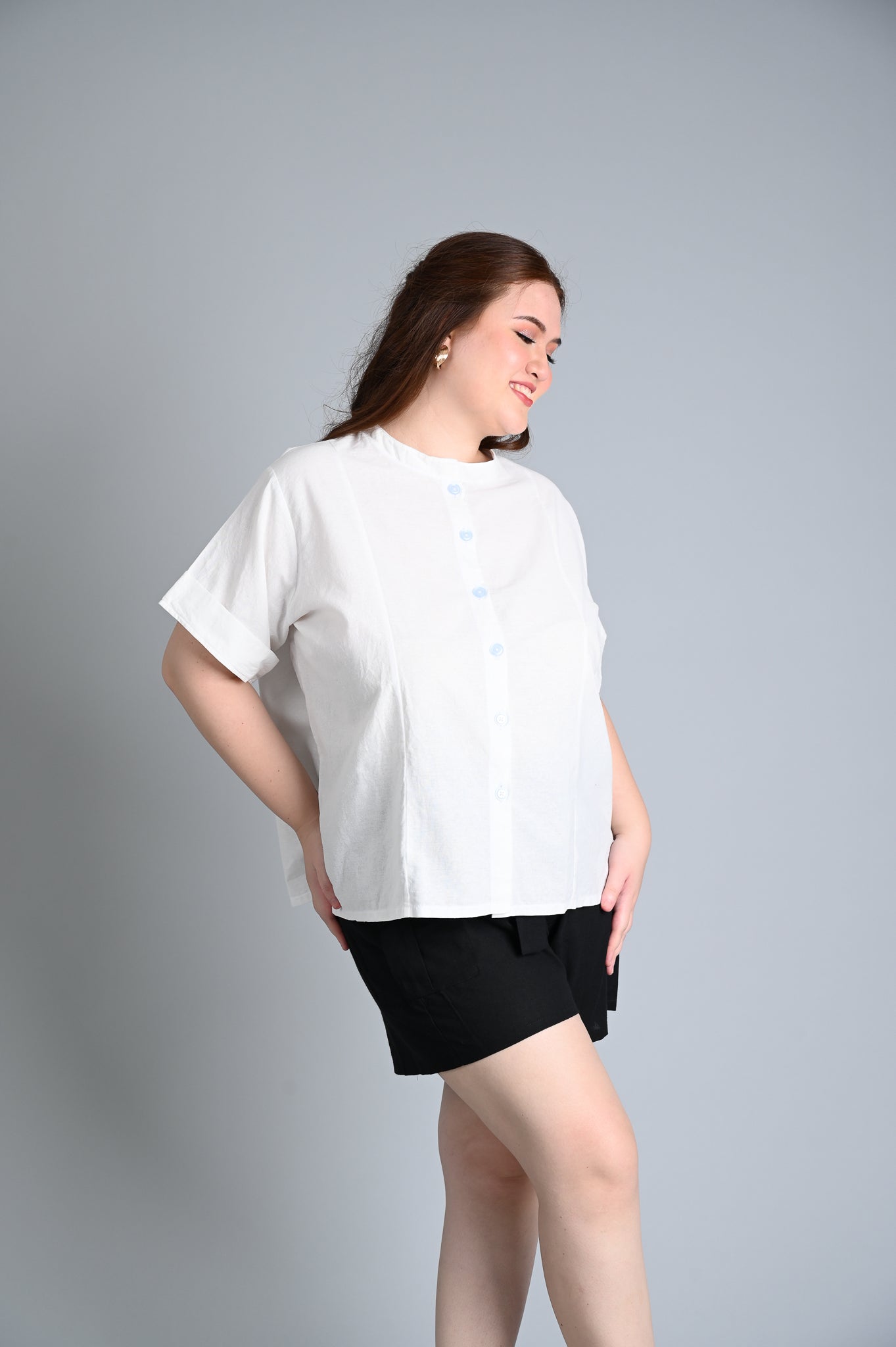 Tops: Evelyn Buttoned Top
