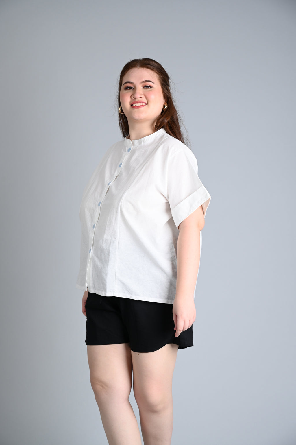 Tops: Evelyn Buttoned Top