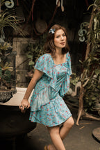 MUM x LDG 3: Maya Pleated Floral Dress