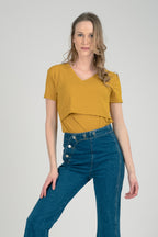 Basics: Vneck Basic Breastfeeding Shirt