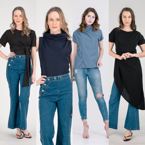 Breastfeeding tops bundle