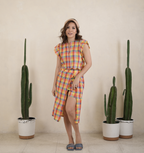 MUM x LDG 3: Halina Plaid Scalloped Co-ords