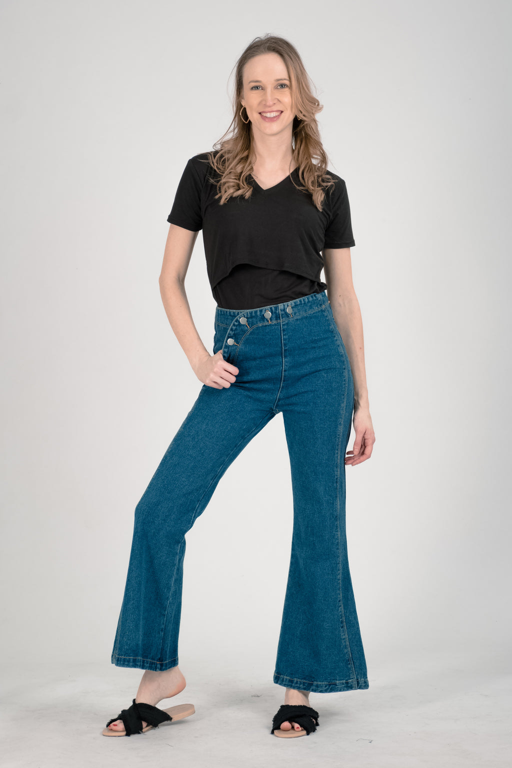 Basics: Vneck Basic Breastfeeding Shirt